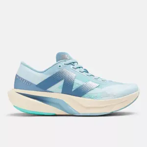 New Balance FuelCell Rebel V4 "Quarrey Blue with Chrome Blue and Heron Blue" Women's Running Shoes