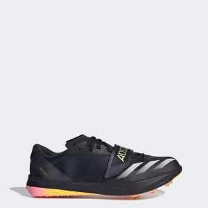 Adidas Adizero TJ/PV Track and Field Spike "Core Black / Zero Metalic / Spark"