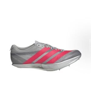Adidas Prime SP4 "Silver Metallic/Lucid Red/Grey" Track and Fields Spike
