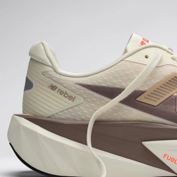 New Balance FuelCell Rebel V5 Angora with Earth Shadow and Sea Salt Womens authentic running shoes Malaysia