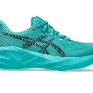 ASICS NOVABLAST 5 "WAVE TEAL/BLACK'' WOMEN'S RUNNING SHOES