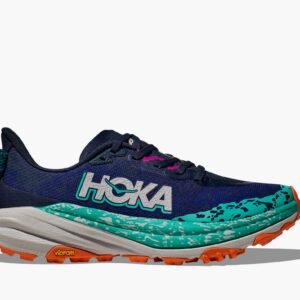 Hoka SpeedGoat 6 "Varsity Navy / Meteor" Women's Trail Shoes WIDE