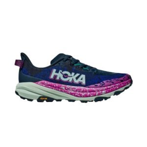 Hoka SpeedGoat 6 "Stormy Skies/Aqua Breeze" Men's Trail Shoes WIDE