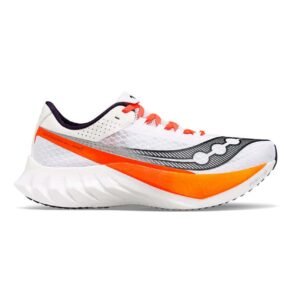 Saucony ENDORPHIN PRO 4 "White/Black/Orange" Unisex Running Shoes