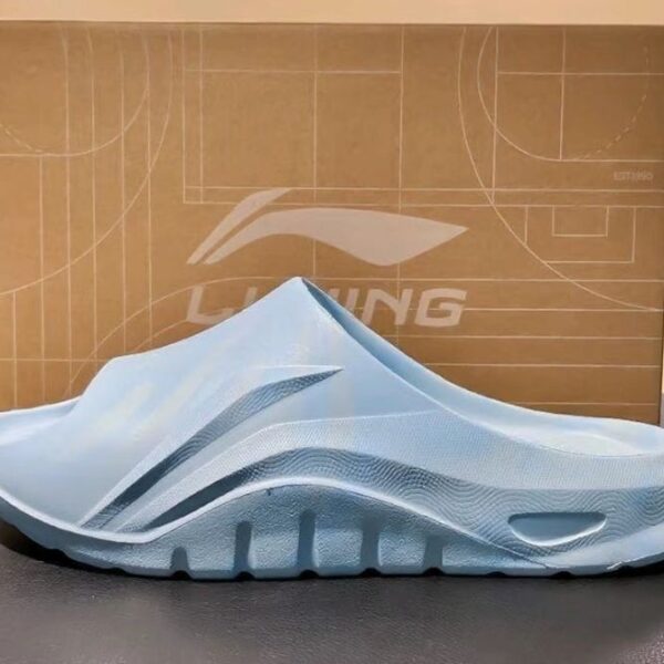 Li Ning Soft Clap "Glacier Blue/Milk White" Unisex Slipper
