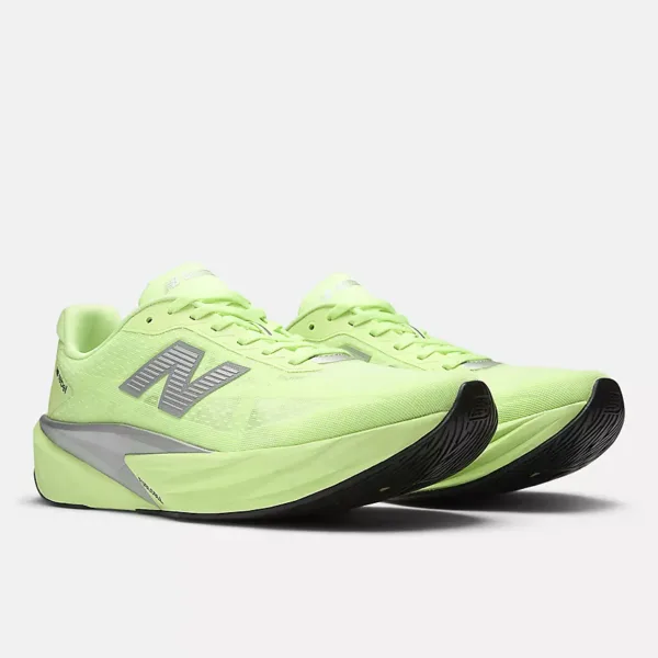 New Balance FuelCell Rebel V5 Mint Flash with Lab Green and Silver Metallic Womens authentic running shoes Malaysia