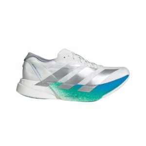 Adidas Adizero Pro 4 “Crystal White / Matte Silver / Glory Green" Men’s Racing Shoes