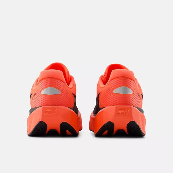 New Balance FuelCell Rebel V5 Urgent Red with Black and Silver Metallic Womens authentic running shoes Malaysia