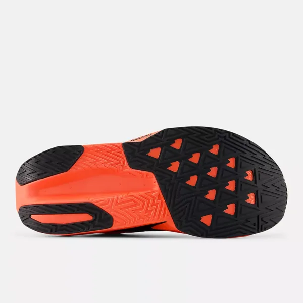 New Balance FuelCell Rebel V5 Urgent Red with Black and Silver Metallic Womens authentic running shoes Malaysia