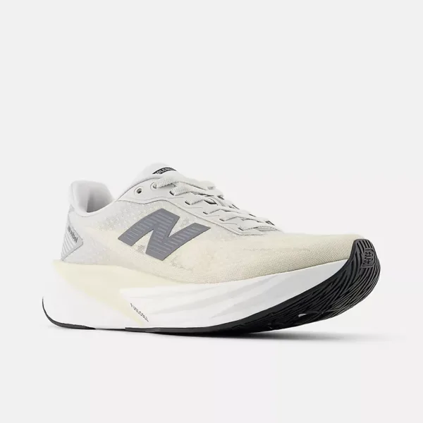 New Balance FuelCell Rebel V5 Linen with Grey Matter and White Mens authentic running shoes Malaysia