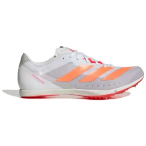 Adidas Adizero Distance Star "Cloud White/Lucid Orange/Lucid Red" Track and Field Spike