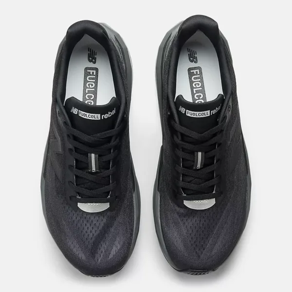 New Balance FuelCell Rebel V5 Black Castlerock Mens authentic running shoes Malaysia