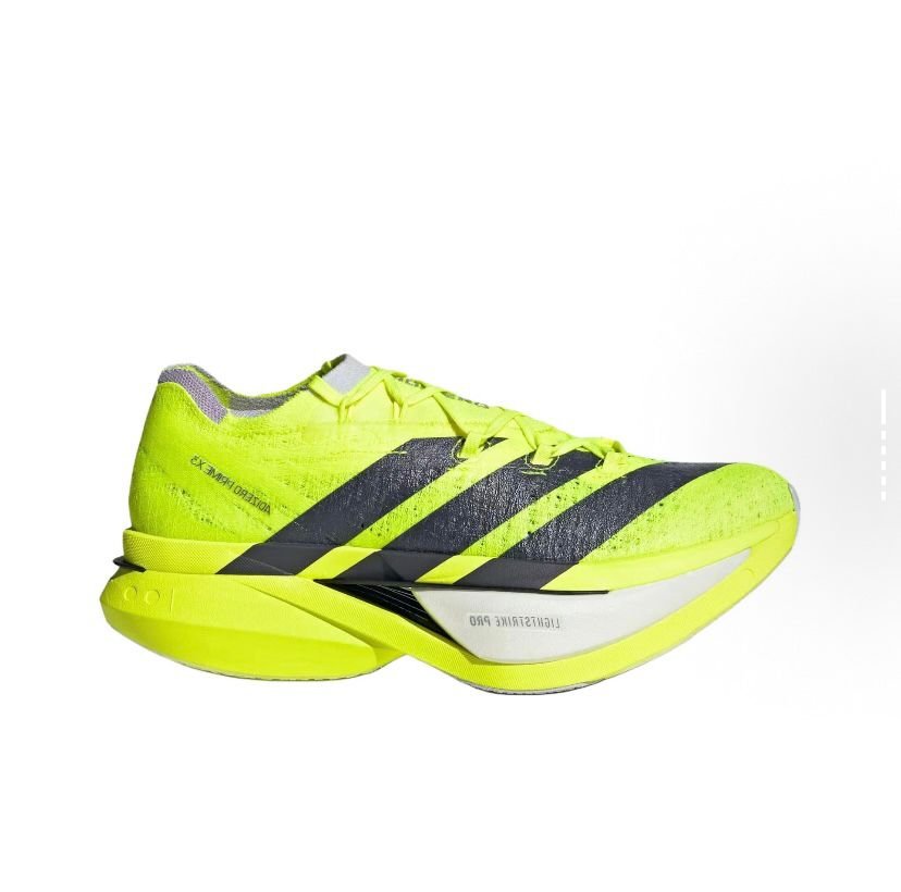 Adidas Adizero Strung X3 "Solar Yellow / Solar Yellow / Solar Yellow" Men's Racing Shoes