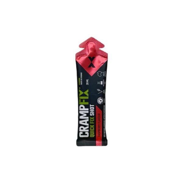CrampFix QuickFix Shot (Individual 20ml Packet) - Raspberry Flavour
