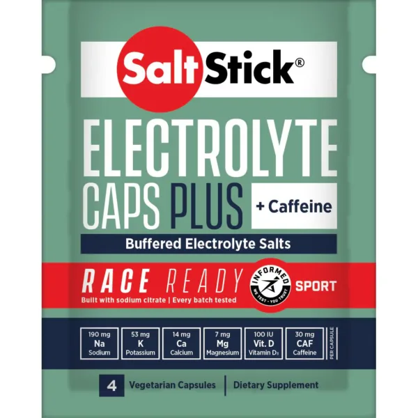 SaltStick PLUS Electrolyte Caps - Buffered Electrolyte Salts