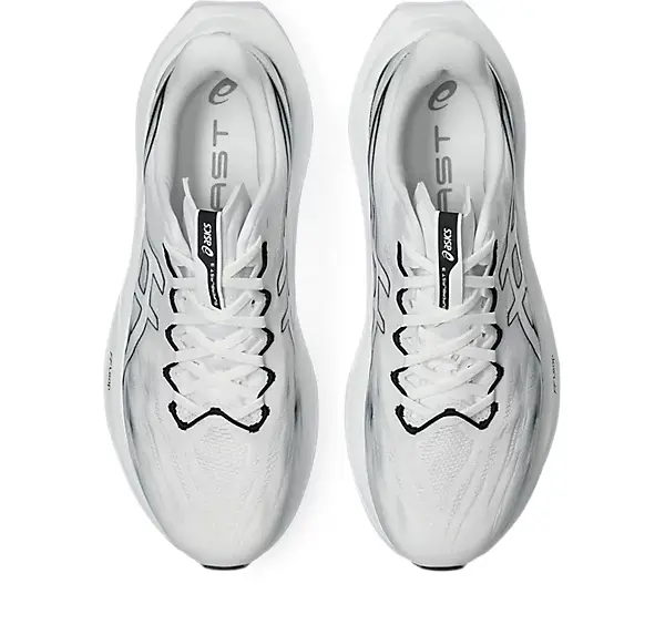 ASICS Superblast 3 White Black authentic running shoes Malaysia