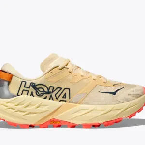 Hoka One One SpeedGoat 7 "Vintage Yellow/Neon Flame" Women's Trail Shoes