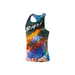BMAI Men's Racing Singlet "Blue Mix"