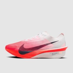 Nike Vaporfly 4 "White/Midnight Navy/Brt Crimson/Summit White/Mtlc Silver" Men's Racing Shoes