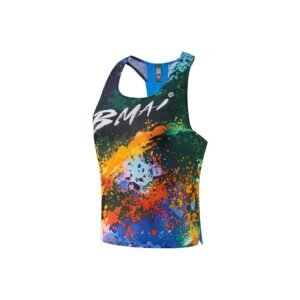 BMAI Women's Racing Singlet "Blue Mix"