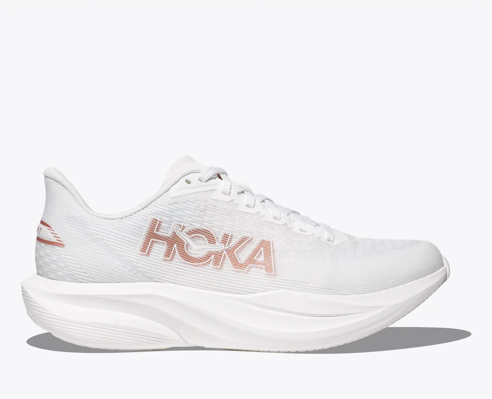 Hoka One One Mach 7 "Frost / Rose Gold" Women's Running Shoes