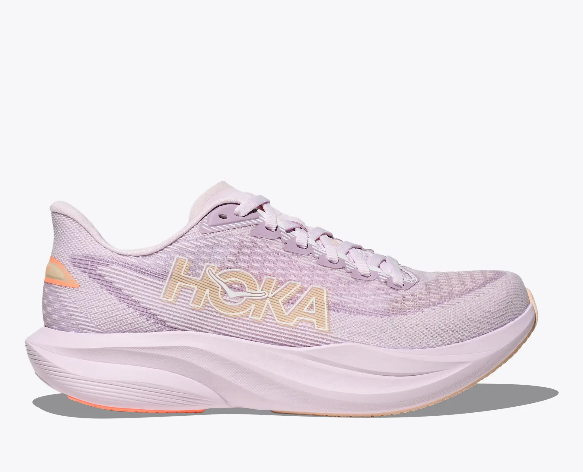 Hoka One One Mach 7 "Lilac Cream / Tangerine Glow" Women's Running Shoes
