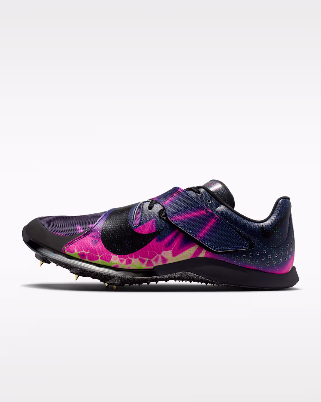 Nike Air Zoom Long Jump Elite GLAM "Pink Blast/Blue Void/Electric Green/Black" Track and Fields Spike