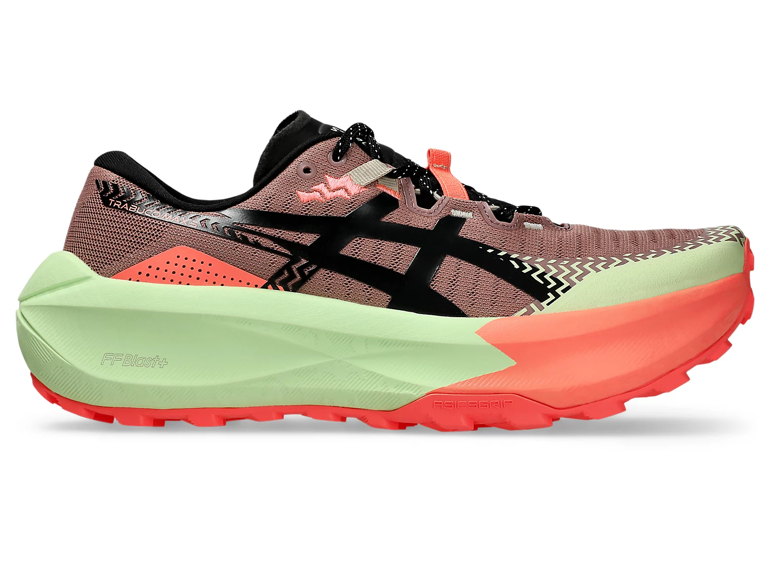 Asics Trabuco Max 5 "Umeboshi/Black" Men's Trail Shoes