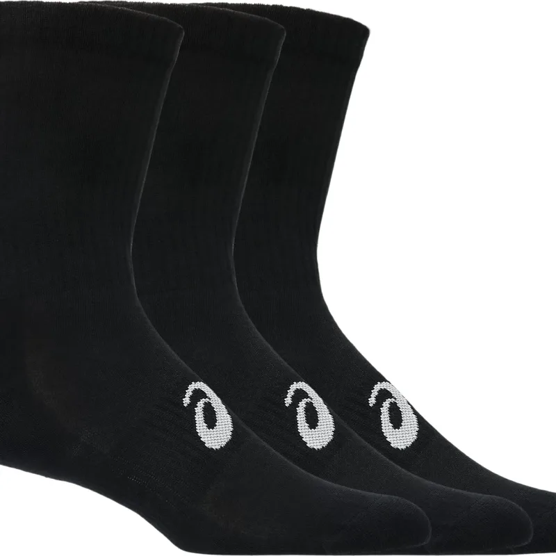 3 PACK CREW SOCK blk