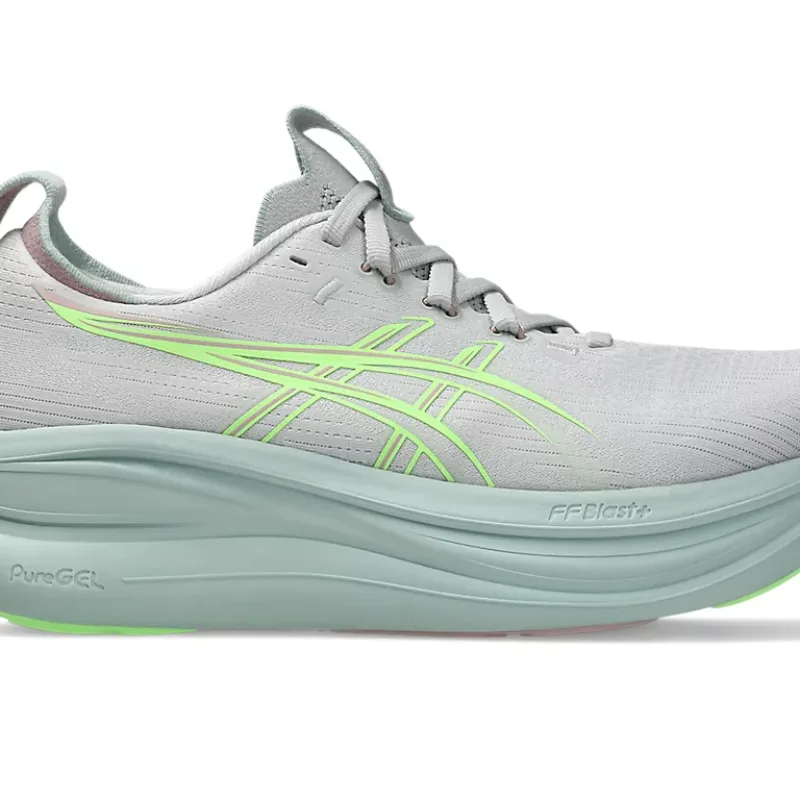 CLOUD GREY:ILLUMINATE GREEN